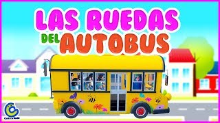 Las Ruedas del Autobús  Canciones para niños  Canciones infantiles para preescolar [upl. by Klein772]