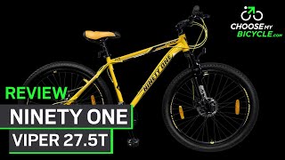 Ninety One Viper 275T ChooseMyBicyclecom Expert Review [upl. by Anenahs214]