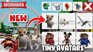 HOW TO BE THE TINIEST AVATAR IN BROOKHAVEN 🏡RP 😯🤯 EASY TUTORIAL [upl. by Fredel233]