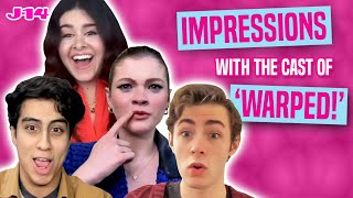 Nickelodeon’s ‘Warped’ Cast Play ‘Impressions’ With J14 [upl. by Nnorahs]