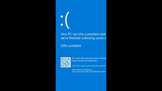 Inaccessible Boot Device  Your PC Ran into a Problem and needs to restart  Blue screen shorts [upl. by Sibilla]