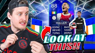 Haller but with PACE 88 TOTGS Haller Player Review FIFA 22 Ultimate Team [upl. by Dorlisa430]