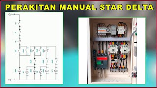 CARA MERAKIT WIRING STAR DELTA [upl. by Haramat]