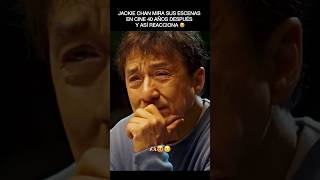 JACKIE CHAN REACCIONA ASÍ MISMO 40 AÑOS DESPUÉS Y ESTO PASA 🥹 cine jackiechan reaccion shorts [upl. by Mongeau]