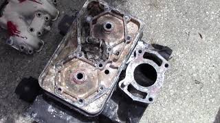 Seadoo 657 Engine Teardown For Rebuild [upl. by Hillel36]