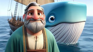 Jonah and Whale  Stories of god  AI Animated childrens Bible stories [upl. by Audun]