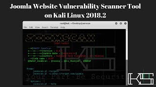 Joomla Website Vulnerability Scanner Tool on Kali Linux 20182 [upl. by Jarret]