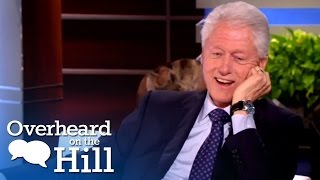 Bill Clinton Loves House Of Cards amp Scandal  Overheard On The Hill  MSNBC [upl. by Radloff]