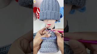 🤩👆Complete crochet hat beanie tutorial click here👆 [upl. by Neetsirhc]