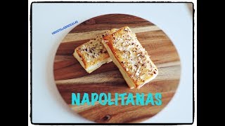 NAPOLITANAS de Crema Pastelera de CHOCOLATE BLANCO  Receta Fácil [upl. by Oilicec]