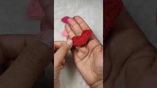 Crochet Lips Patch Apliques [upl. by Aym]