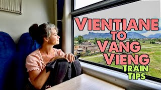 VIENTIANE TO VANG VIENG LAOS 🚝 High Speed Train Laos China Railway All You Need To Know [upl. by Scotty]