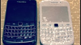 Blackberry Curve 9320 vs Blackberry Bold 9700  Speed Test [upl. by Larner]