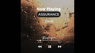 Assurance  DAVIDO Acoustic Version  YouTube Music [upl. by Medwin216]