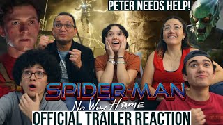 SPIDERMAN NO WAY HOME OFFICIAL TRAILER REACTION  Trailer 2  MaJeliv Reacts  Peter needs help [upl. by Hepza562]