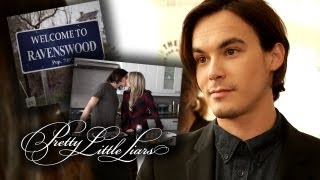 Tyler Blackburn Reveals Fate of Haleb amp quotAre You Jokingquot Reaction to Ravenswood [upl. by Sitoel472]