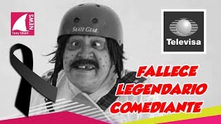 Televisa Fallece legendario comediante por tumor cancerígeno [upl. by Ninahs207]