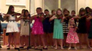 Seminole Wind  Violin Recital June 5 2012 [upl. by Ribal]