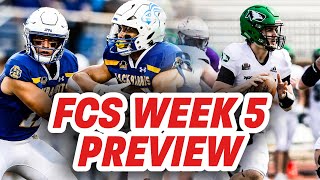 FCS Football Week 5 Preview  Idaho vs EWU Football South Dakota State vs North Dakota [upl. by Bledsoe546]