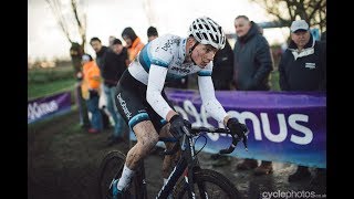 Highlights Cyclocross DVV Trofee Azencross Loenhout  Round 6 201718 Men Elite [upl. by Fidele44]