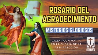 Rosario del Agradecimiento  Misterios de Gloria Miércoles y Domingo  Franciscanos de María [upl. by Tonye]