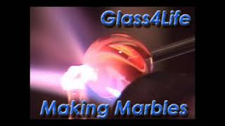 Glass Blowing  Hand making Marbles  Glass4Life  From glass to art [upl. by Bonn]