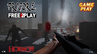 Frigore ★ Gameplay Part 2  Tunnel ★ PC Steam  Free to Play  zombie horror game 2022 [upl. by Alli]