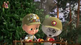 Masha and the Bear Part 1  Funny Adventures and Life Lessons [upl. by Inanuah]