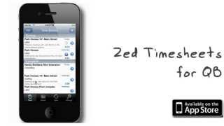 Zed Timesheets for QB v20 [upl. by Casar]