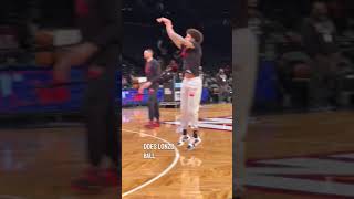 Does Lonzo Ball have a better workout than LaMelo shorts [upl. by Lund]