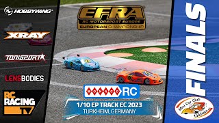 A MAIN FINALS  EFRA 110th Elec TC Modified Euros Presented by Monaco RC [upl. by Oakie]