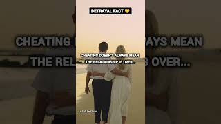 quotCheating Doesn’t Always End Relationships 💔🤝quot shortsfeed facts viralvideos videos viralvideo [upl. by Ailic]