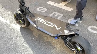 Rion 2 Race 19000W la plus puissante des trottinettes électrique jamais essayé en France [upl. by Allbee]