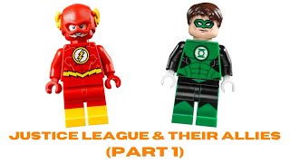 LEGO DC Character Encyclopedia Justice League amp Their Allies Part 1 [upl. by Fleisig629]