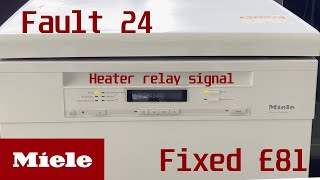 Miele Dishwasher Fault 24  F24 Solved with £81 DIY [upl. by Orman73]