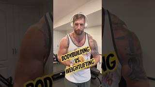 Bodybuilding vs Weightlifting Contracting Muscles for Growth musclebuilding [upl. by Liryc]