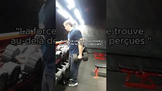 Tu dois croire en TOI motivation workout progress [upl. by Yregerg]