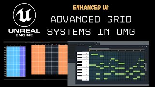 Unreal Engine  Line Grid Canvas Panel In UMG  Enhanced UI Plugin [upl. by Arzed]