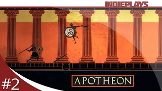 Apotheon  Walkthrough Part 21 BOSS Hipparchos amp Poseidon Gameplay  lets play 1080p 60 FPS [upl. by Minnaminnie937]