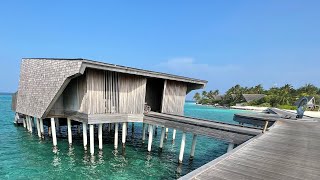 St Regis Maldives Sunset Overwater Villa 2024 [upl. by Elok996]