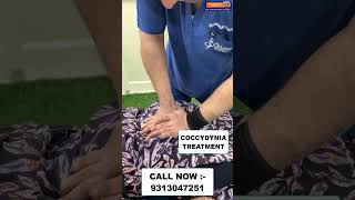 COCCYDYNIA TREATMENT  Chiropractic Treatment in India  Dr Varun  Call  9313047251india bihar [upl. by Adnohral]