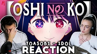 YOASOBI「アイドル」IDOL REACTION ENGLISH VERSION  Oshi No Ko [upl. by Leummas]