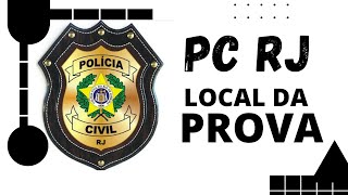 PC RJ INSPETOR FGV divulga LOCAL DA PROVA [upl. by Ronoh964]