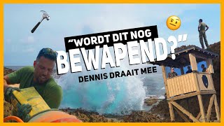 EEN WACHTTOREN BOUWEN AAN ZEE  Dennis draait mee  32 [upl. by Lubet8]