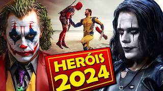 8 FILMES DE SUPERHERÓIS MAIS ESPERADOS DE 2024 [upl. by Fachini]