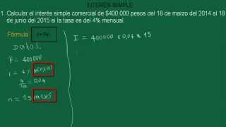 INTERÉS SIMPLE EJERCICIO 8  EJERCICIOS RESUELTOS [upl. by Harrell198]