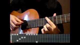 Guitar Lesson  Last Emperor Do you Remember [upl. by Retsof]