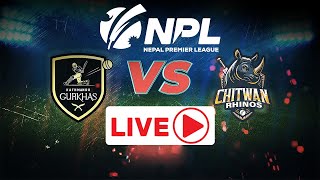 WATCH ALONG  RONB  NEPAL PREMIER LEAGUE 🔴LIVE [upl. by Nyleuqcaj649]