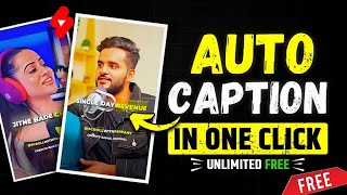 How To Generate Auto Captions For Free Hindi  YouTube Video Me Auto Captions Kaise Lagaye [upl. by Geoffry]