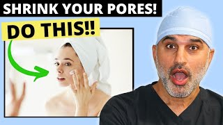 The 1 MOST Important Tip to Reducing Large Pore Size on Face [upl. by Dollar]